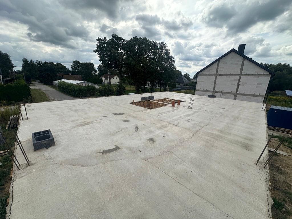 Strop został zalany